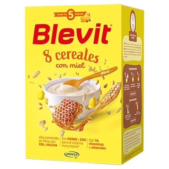 BLEVIT 8 CEREALES MIEL 500G