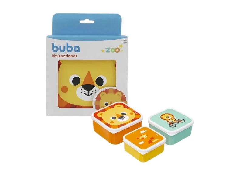 Set x 3 Tuppers Leon - Bubazoo