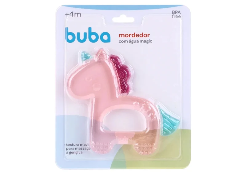 Mordillo en Gel para Bebé Rosa - Buba