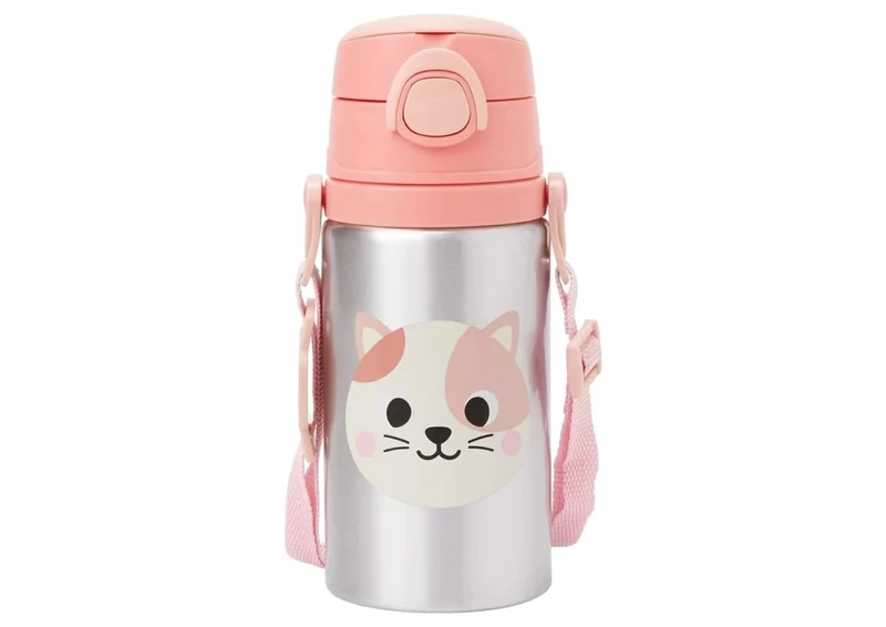 Botella de Aluminio Rosa 450 ml - Buba