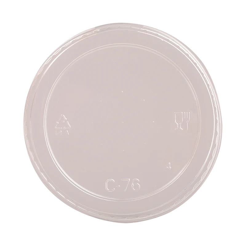 Tapa Plana rPet Tarrina Helado 3oz y 4oz (80 y 120ml)