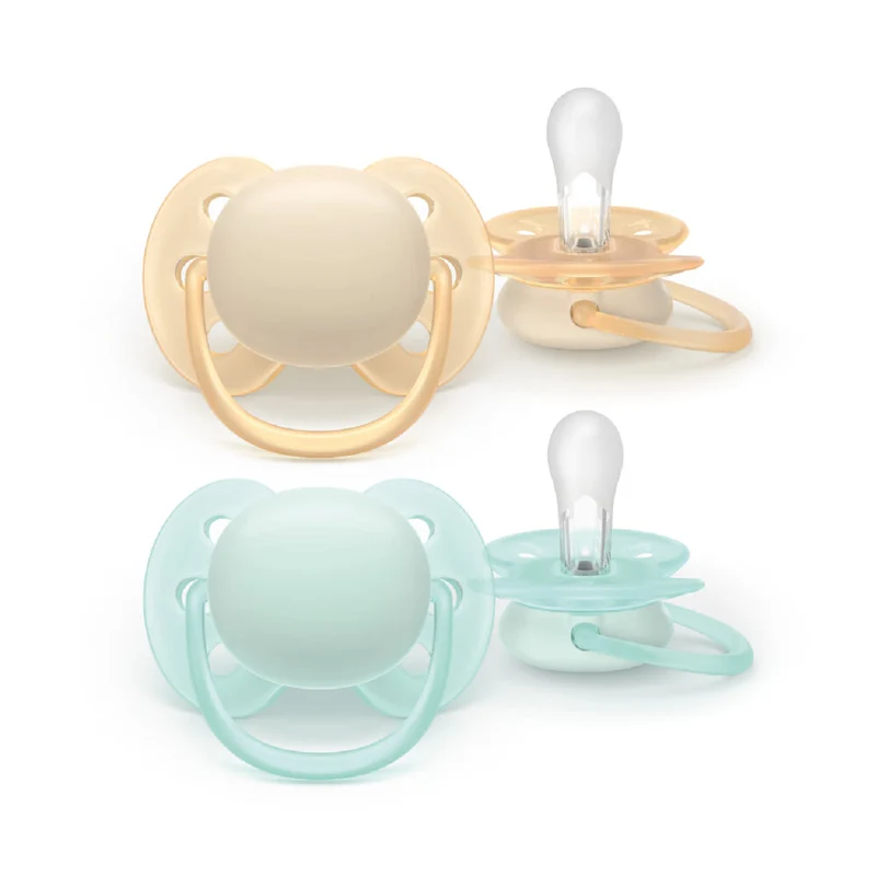 Philips Avent 2 Chupetes UltraSoft 0-6m neutral