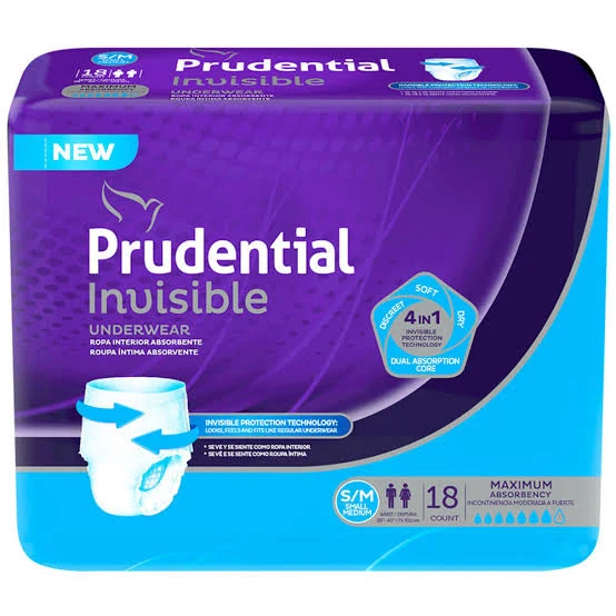 PRUDENTIAL PANTS INVISIBLE M x18unid