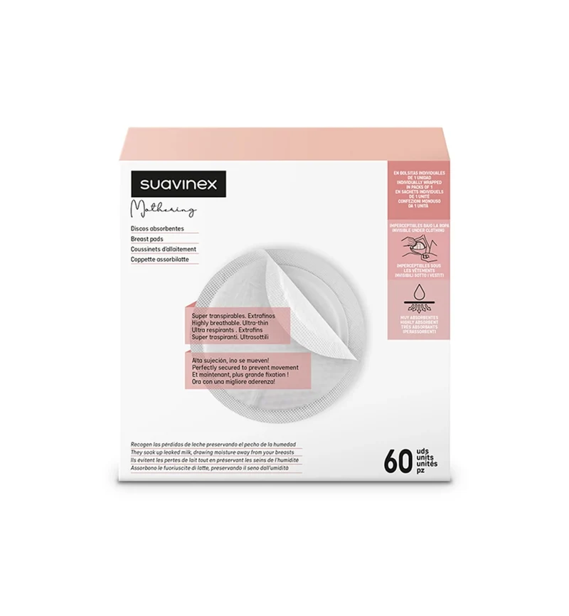 Discos Absorventes Suavinex - 60 Unidades