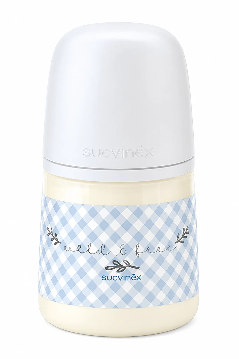 Mamadera SX Pro 150ml 0-3M Azul - Suavinex