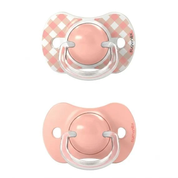 Set 2x Chupete SX Pro Fisiológico 0-6M Rosa - Suavinex