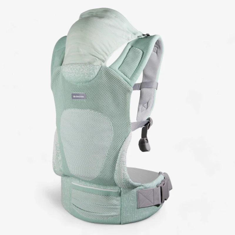 Mochila Ergonómica Kikkaboo Hoody - Mint