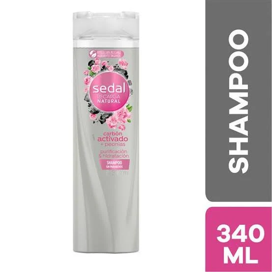 SEDAL SHAMPOO CARBON ACTIVADO x340ml