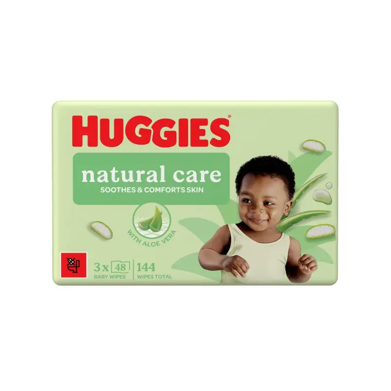 Huggies Natural Care Toallitas, 144 unidades