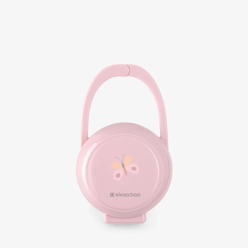 Porta Chupete Hedge-Hugs Kikkaboo - Rosa