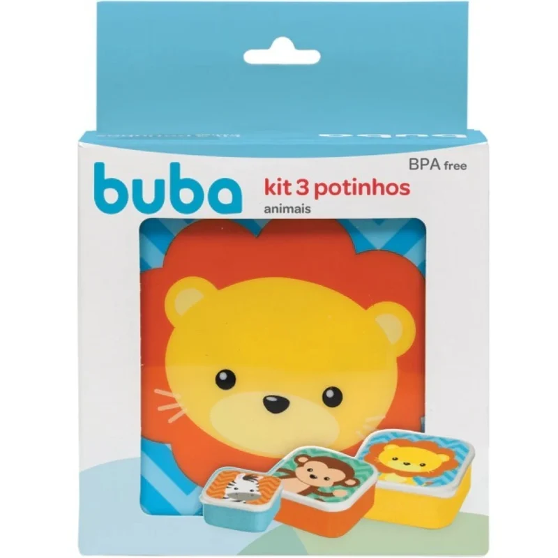 Set x3 Tupper Animales de la Selva - Buba