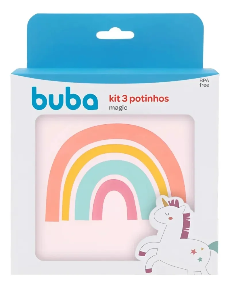 Set x3 Tupper Unicornio Buba - Magic