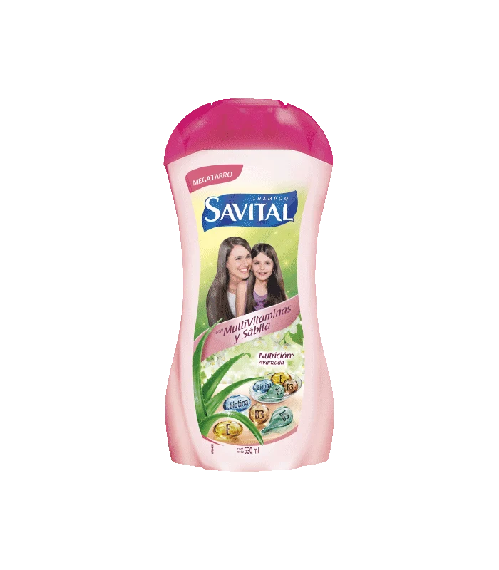 SAVITAL SHAMPOO MULTIVITAMINAS x530ml