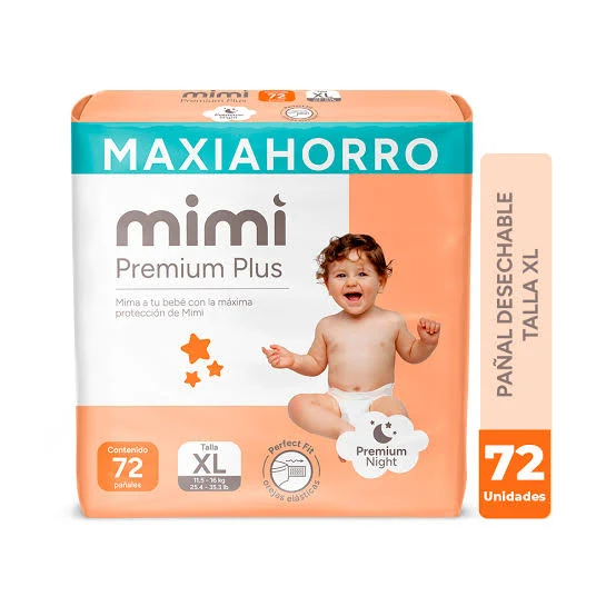 MIMI PREMIUM PLUS PAQUETON XL x72unid