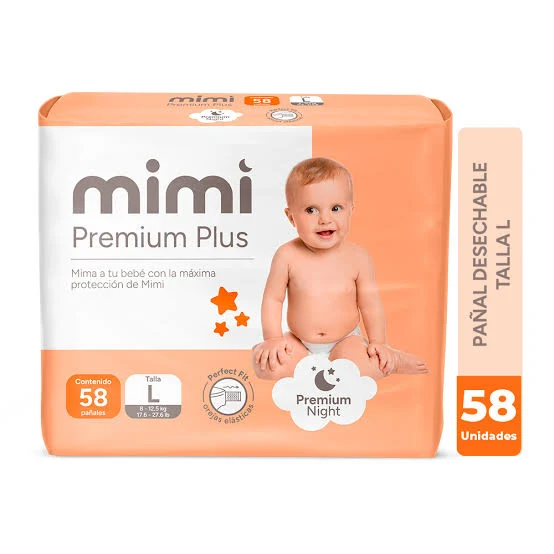 MIMI PREMIUM PLUS L x58unid