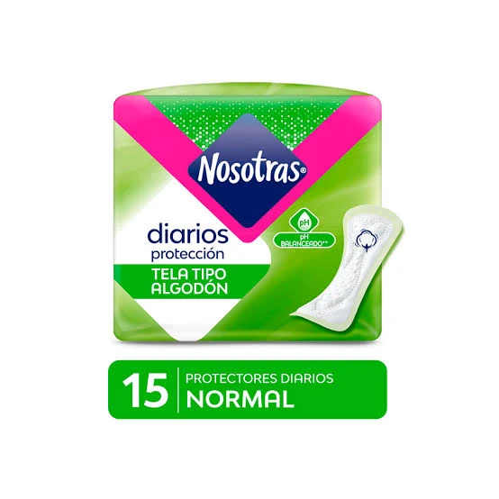 NOSOTRAS PROTECTORES DIARIOS NORMAL x15unid