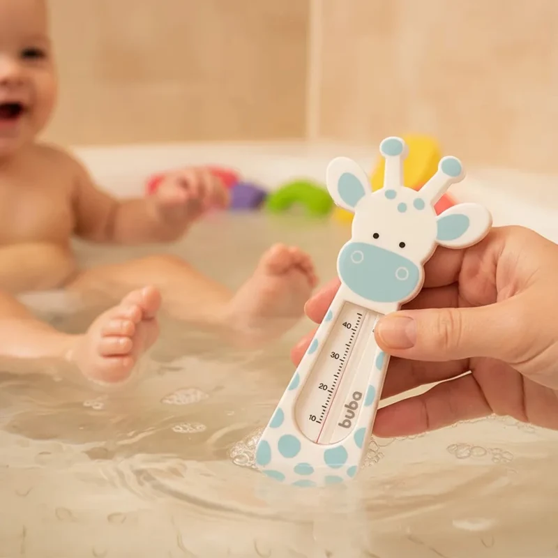 Termómetro Para Baño Jirafa Buba - Celeste
