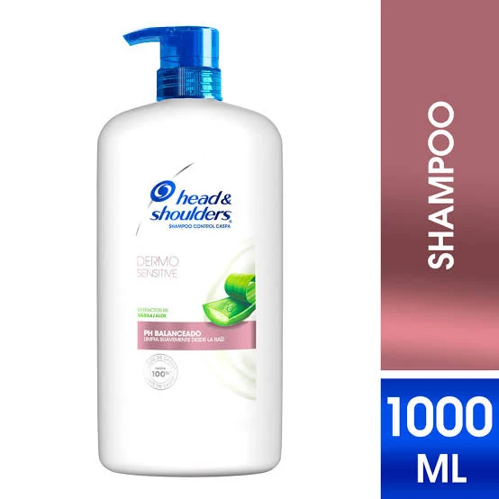 H & S SHAMPOO DERMO SENSITIVE x1lt