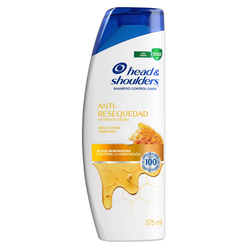 H & S SHAMPOO ANTIRESEQUEDAD MIEL x1lt
