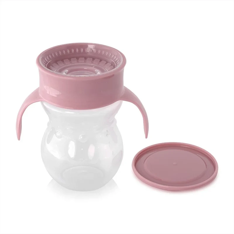 Vaso Anti Derrame 360 Lorelli - Rosa