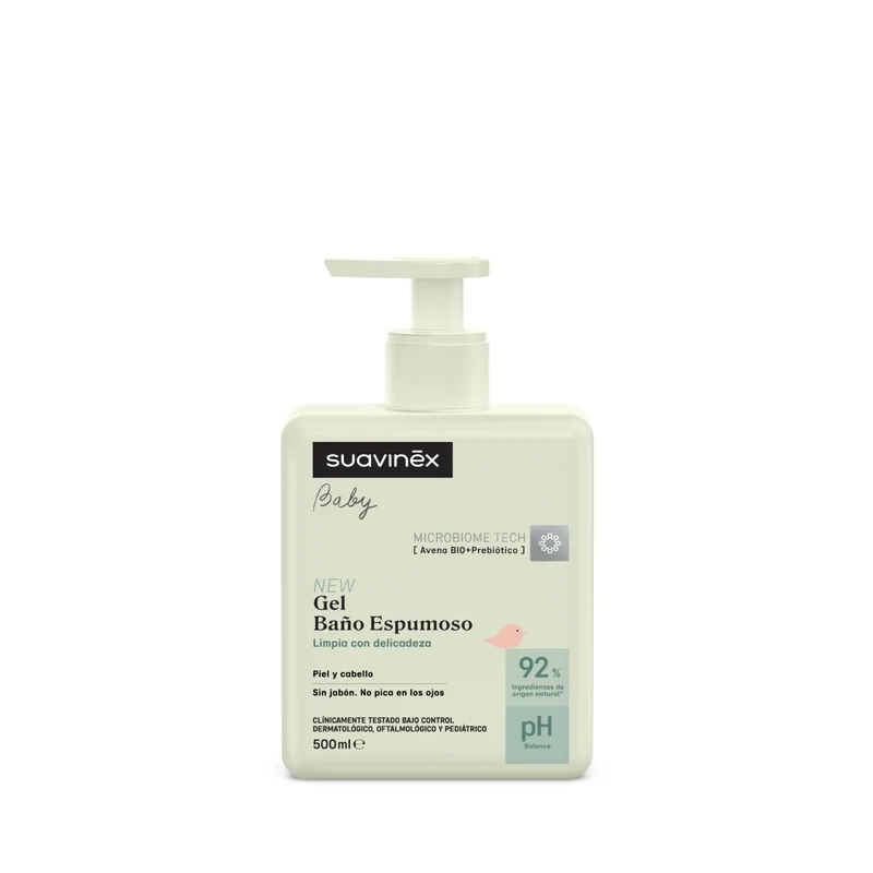Gel Baño Espumoso 500ml Suavinex BPA