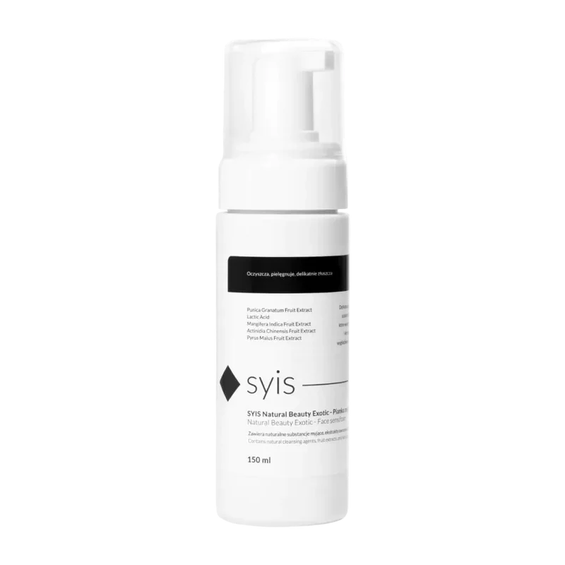 Espuma limpiadora suave con extractos de frutas 150 ml