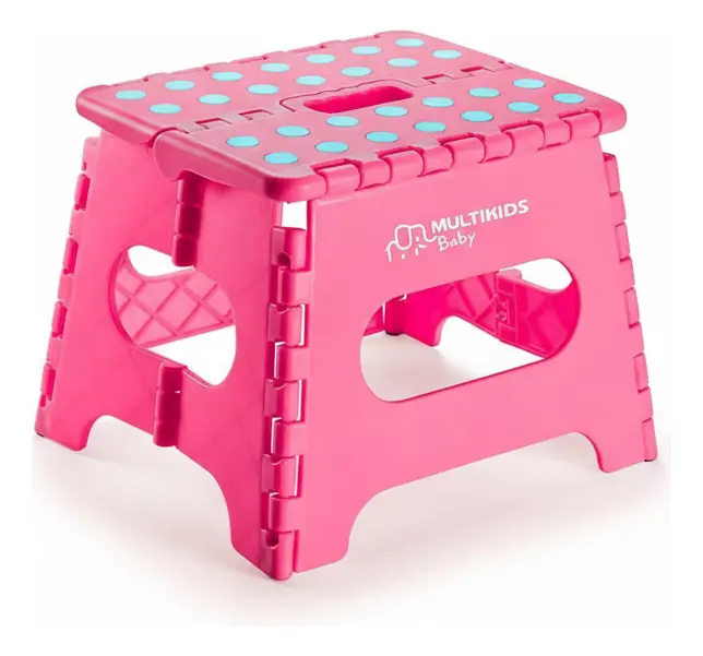 Banco Plegable MULTIKIDS - Rosado
