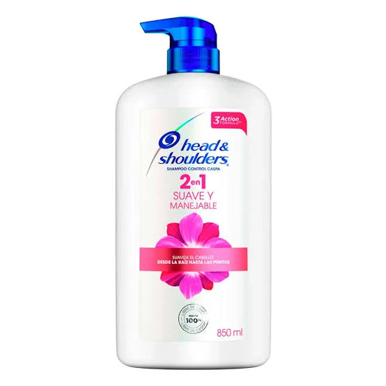 H & S SHAMPOO SUAVE Y MANEJABLE x850ml
