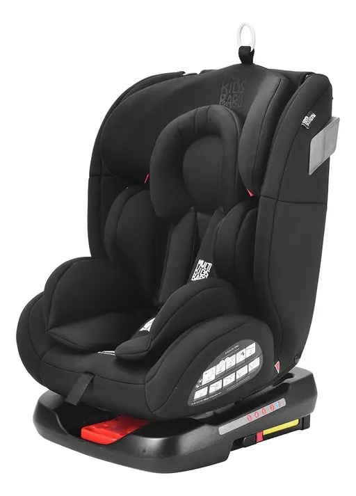 Butaca Auto Baby Softfix 0-36kg Isofix Negro Memphis 360°