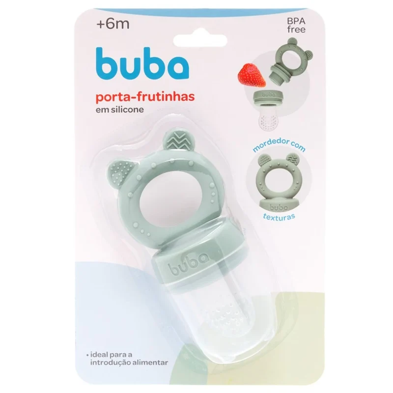Chupete Alimentador con Mordillo Buba - Verde