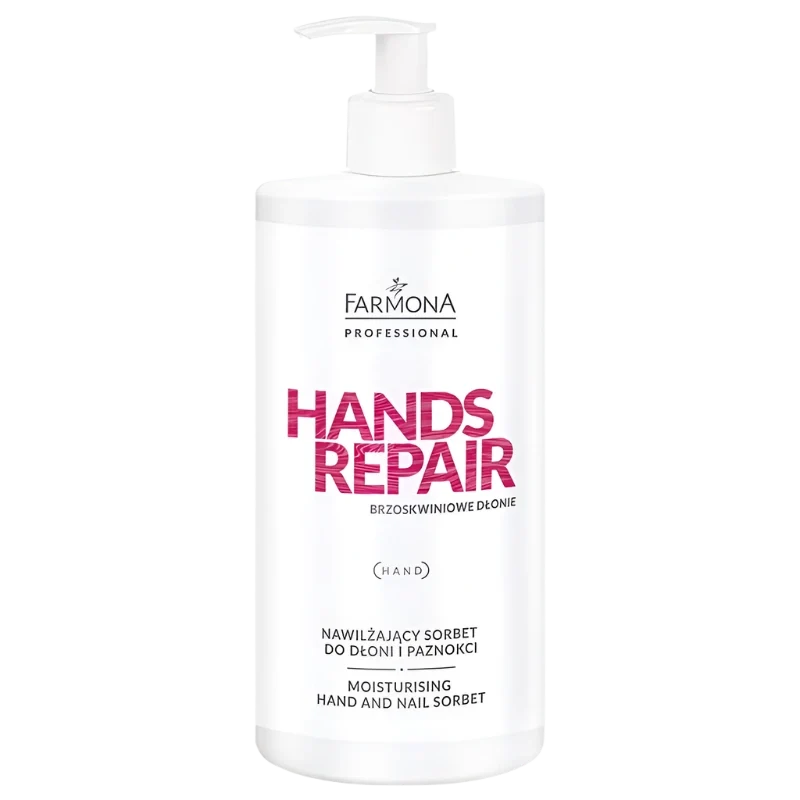 Crema calmante e hidratante de manos, 500 ml