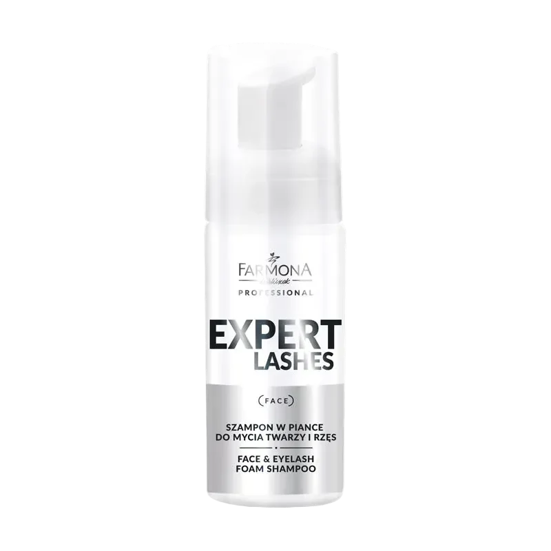 Espuma limpiadora para rostro y pestañas 100 ml