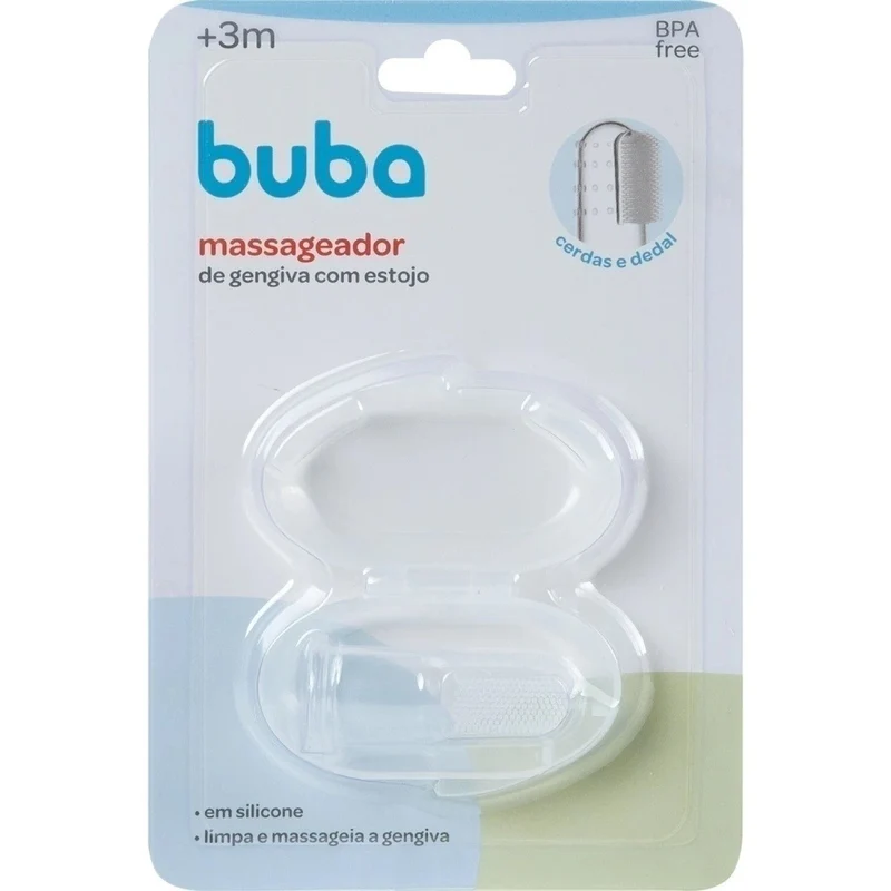 Dedil Cepillo Encías con Funda para Bebés Buba