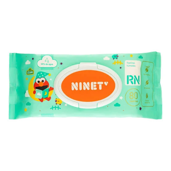 NINET TOALLAS HUMEDAS RN x80unid