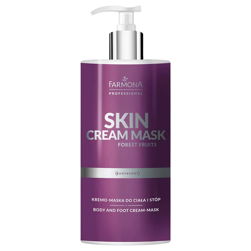 Mascarilla para pies con extracto de frutos rojos, 500 ml