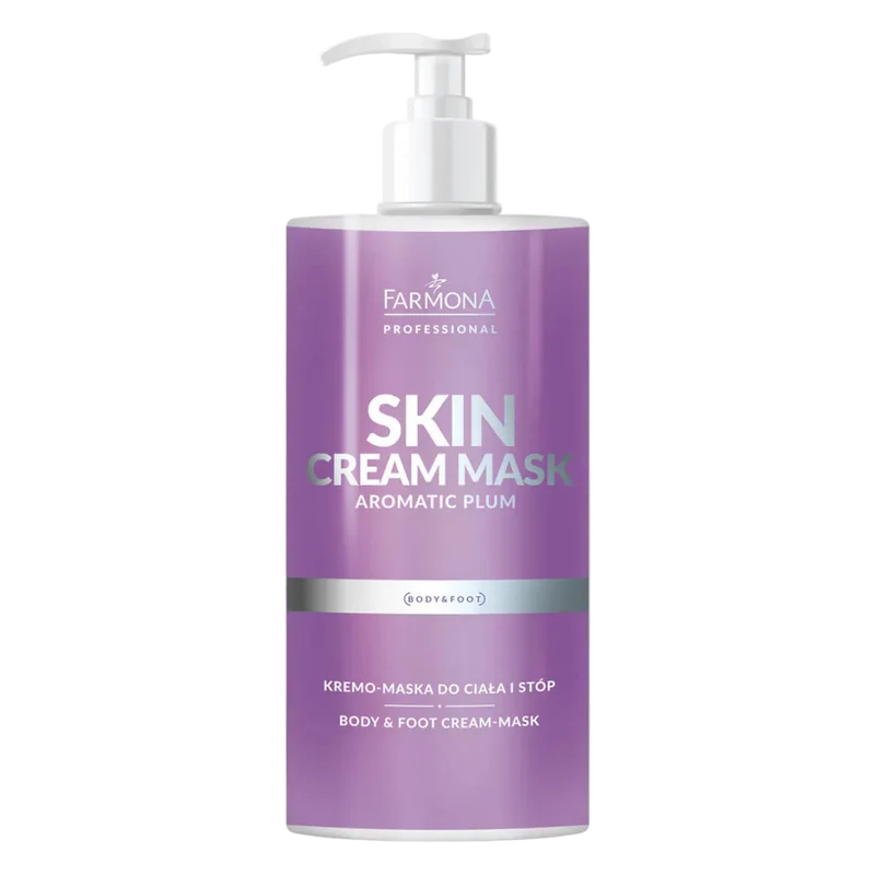 Mascarilla para cuerpo y pies con extracto de ciruela, 500 ml