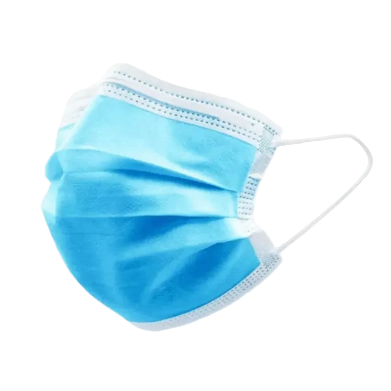 3-capas mascarillas desechables, 50 uds.