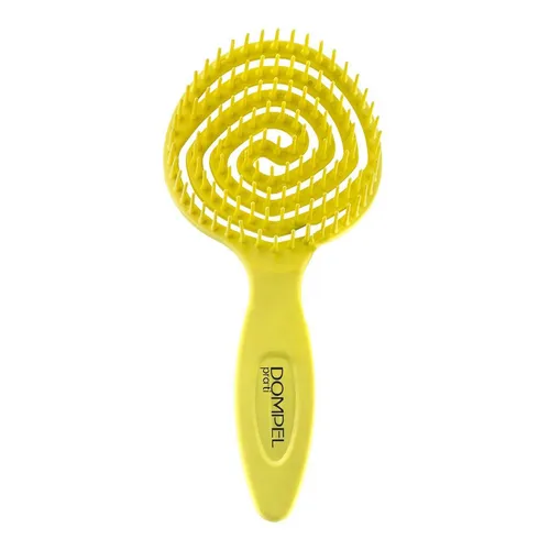 Cepillo de Pelo Pirulito Dompel Amarillo