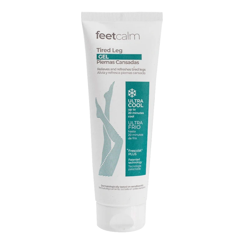 Gel relajante para pies y piernas cansadas, 125 ml