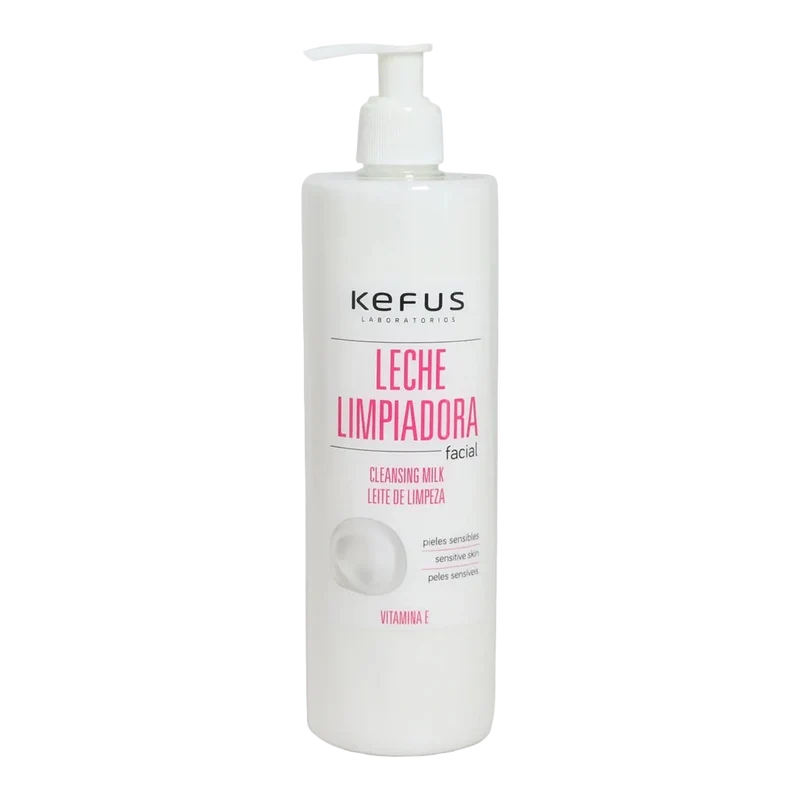 Leche limpiadora facial para pieles sensibles 500 ml