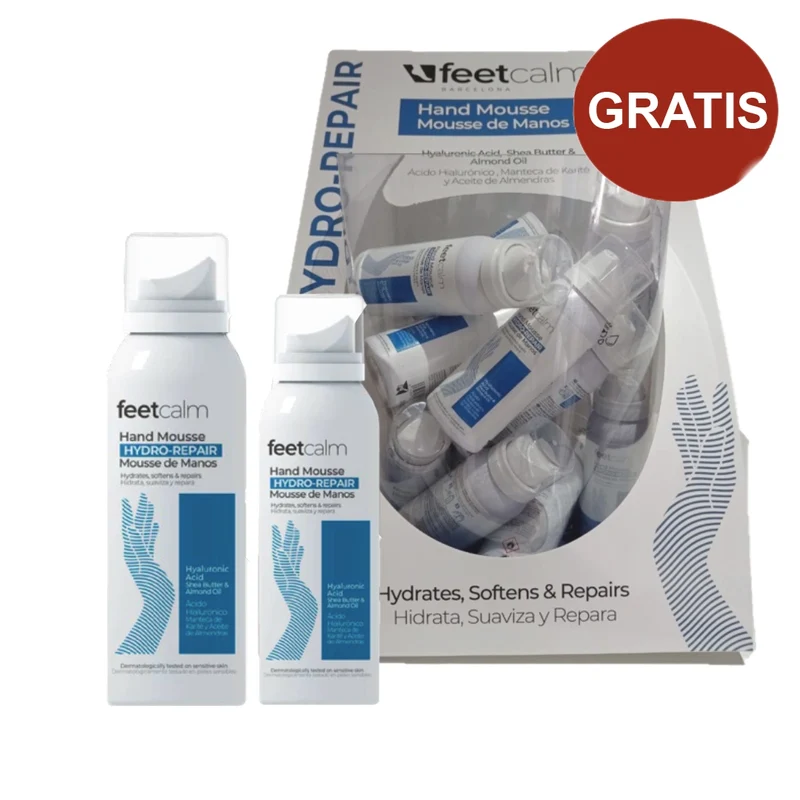 Pack Promo mousse de manos Hydro-Repair + Expositor gratis