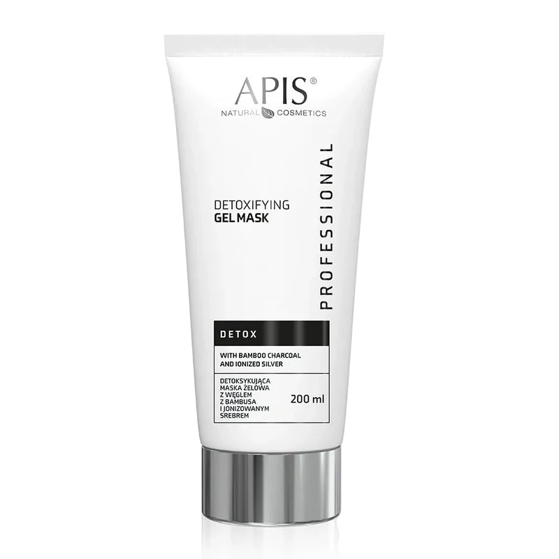 Mascarilla en gel desintoxicante con carbón de bambú, 200 ml