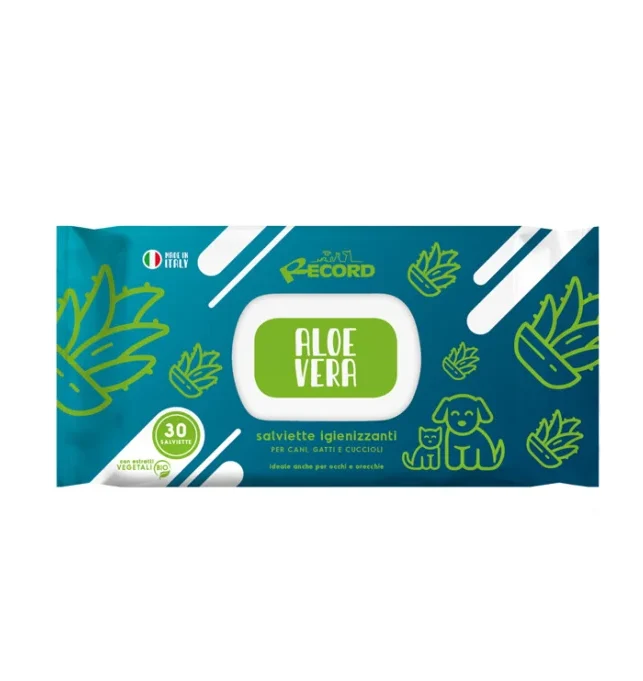 Toallitas higienizantes con Aloe Vera