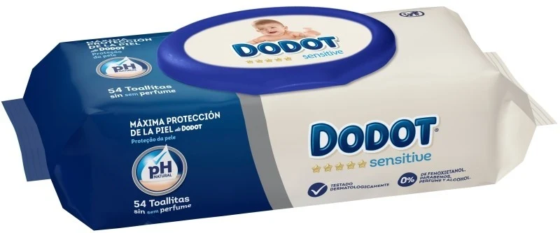 Dodot Sensitive 54 Toallitas