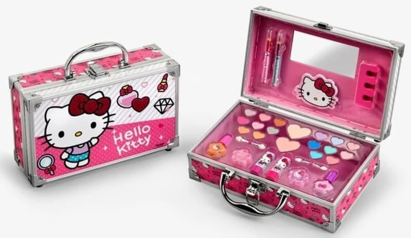 Hello Kitty Maletin Aluminio Maquillaje