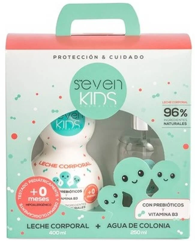 Seven Kids Pack Gel Champú 400 ml + Agua de Colonia 250 ml