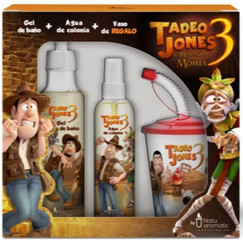 Tadeo Jones Estuche Vapo 150 ml + Gel 250 ml + Vaso