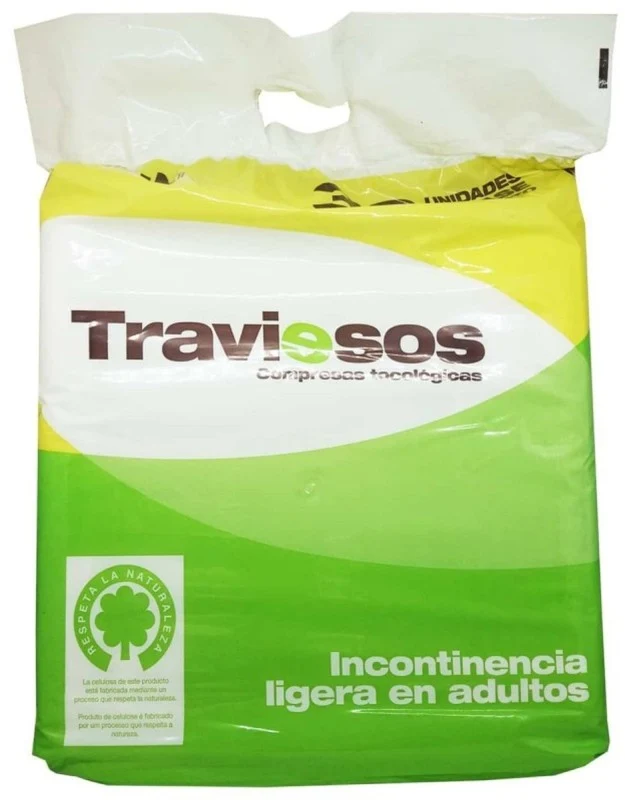 Traviesos Compresas Tocológicas Incontinencia Ligera 36U