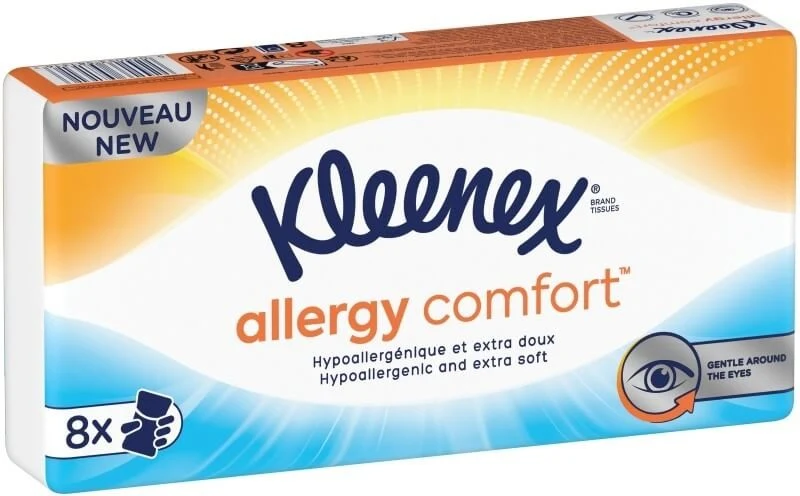 Pañuelos Kleenex Allergy Comfort 8U