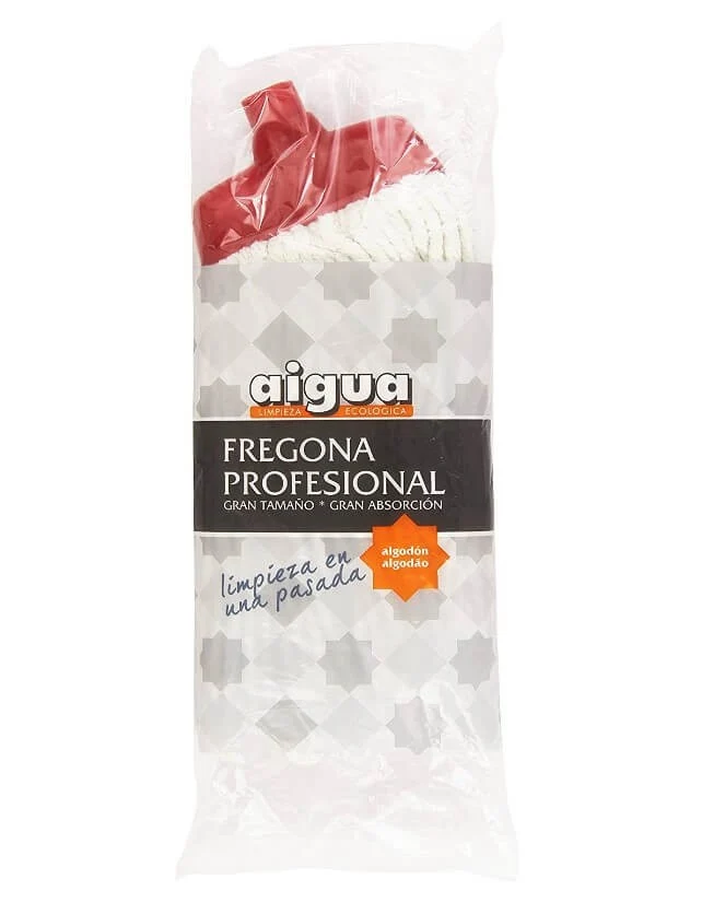 Aigua Fregona Profesional Algodón Gran Tamaño